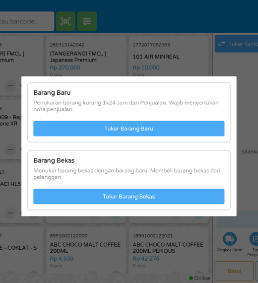 Tukar Tambah Erzap POS