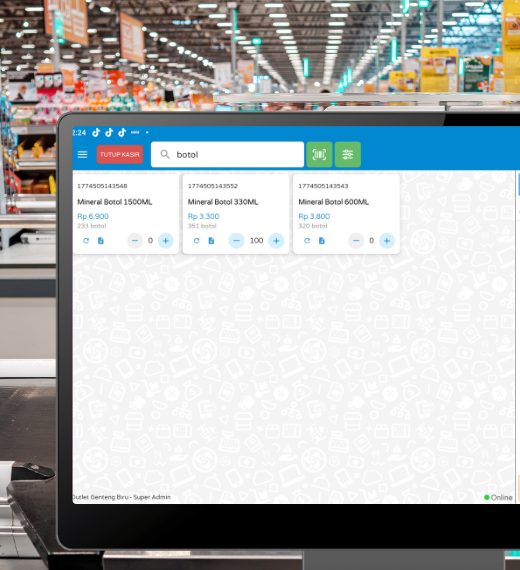 Pencarian Produk Erzap POS